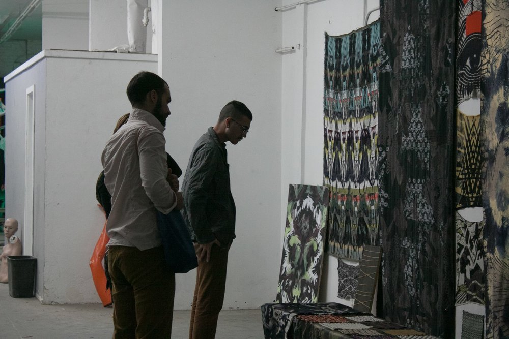Photograph of gallery opening